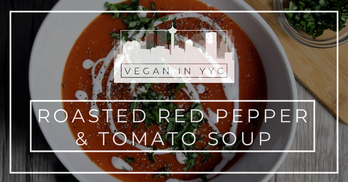 Roasted Red Pepper & Tomato Soup